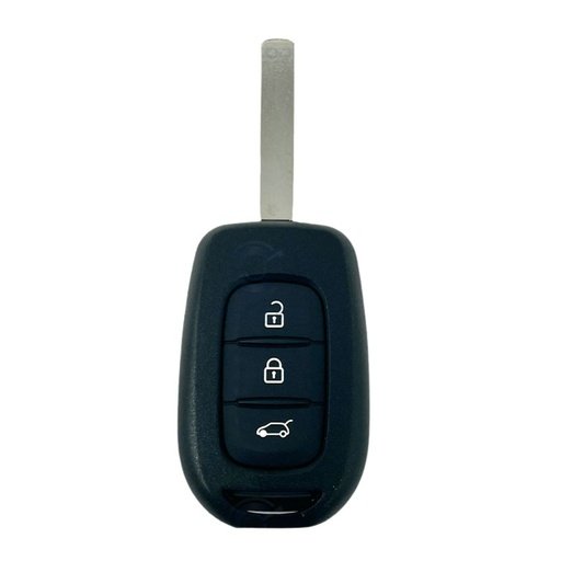 Llave de coche con mando de tres botones