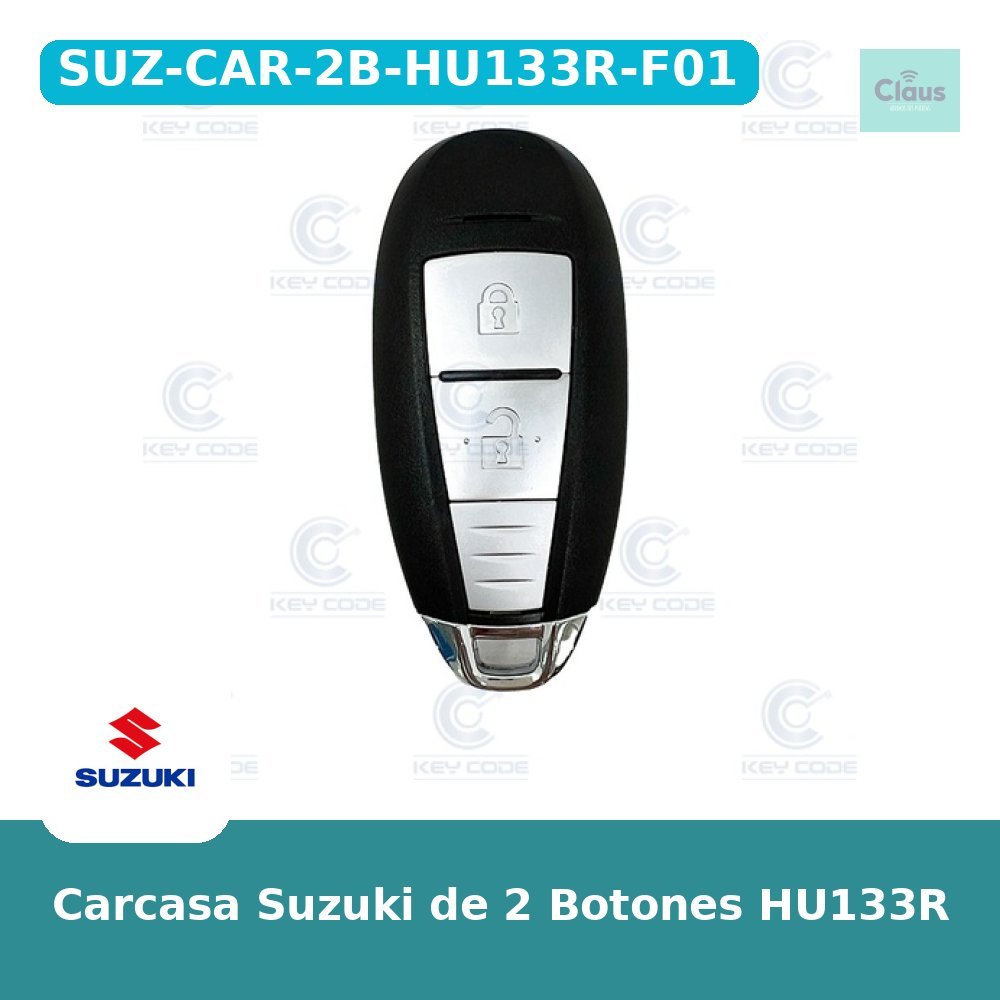 Carcasa Suzuki de 2 Botones HU133R - modelo F01