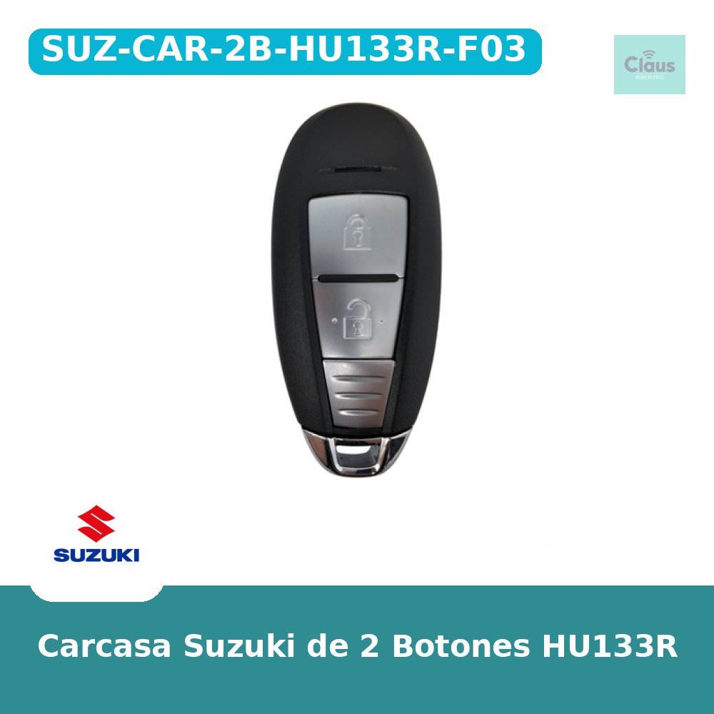 Carcasa Suzuki de 2 Botones HU133R - modelo F03