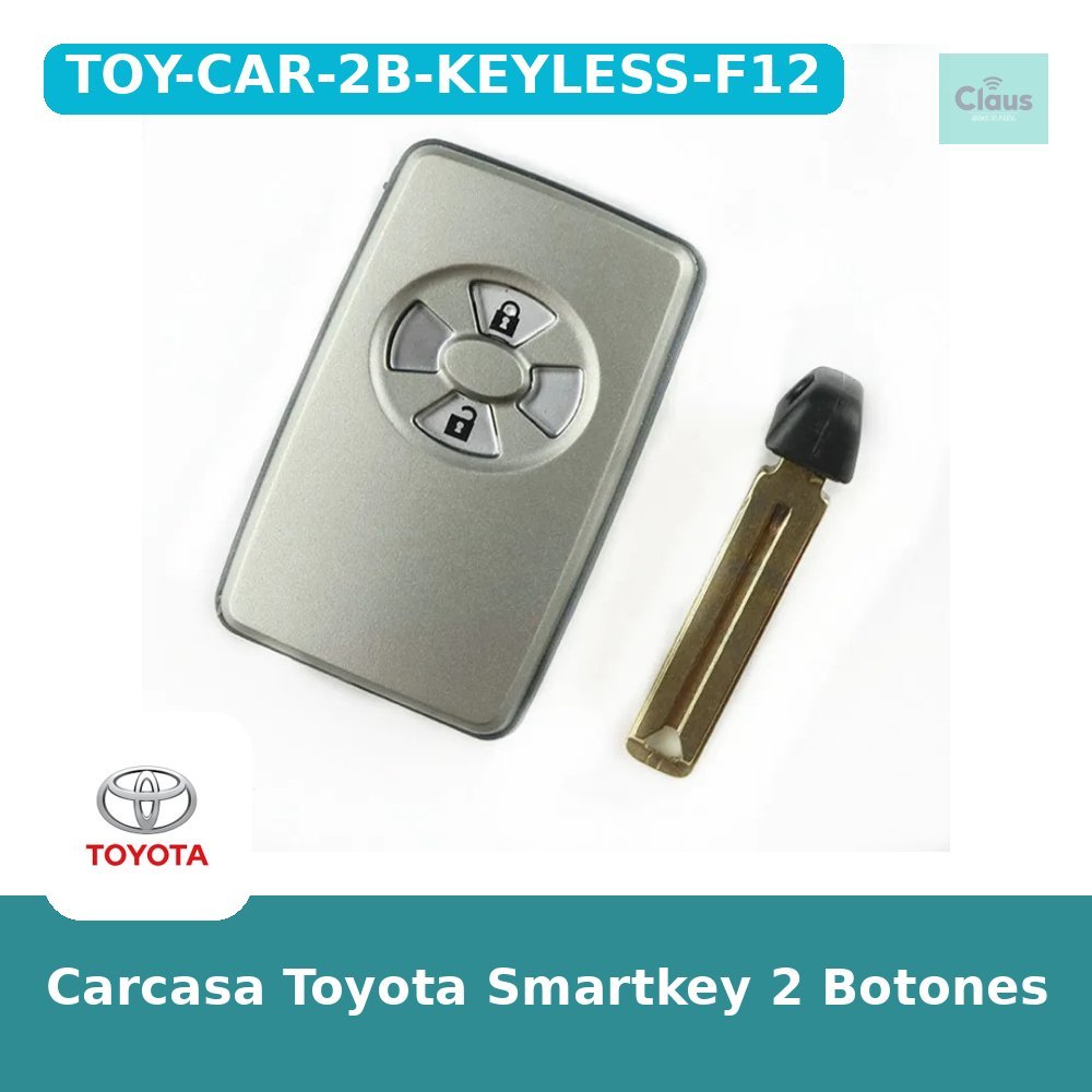 Carcasa Toyota Smartkey 2 Botones