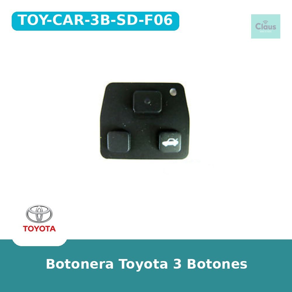 Botonera Toyota 3 Botones