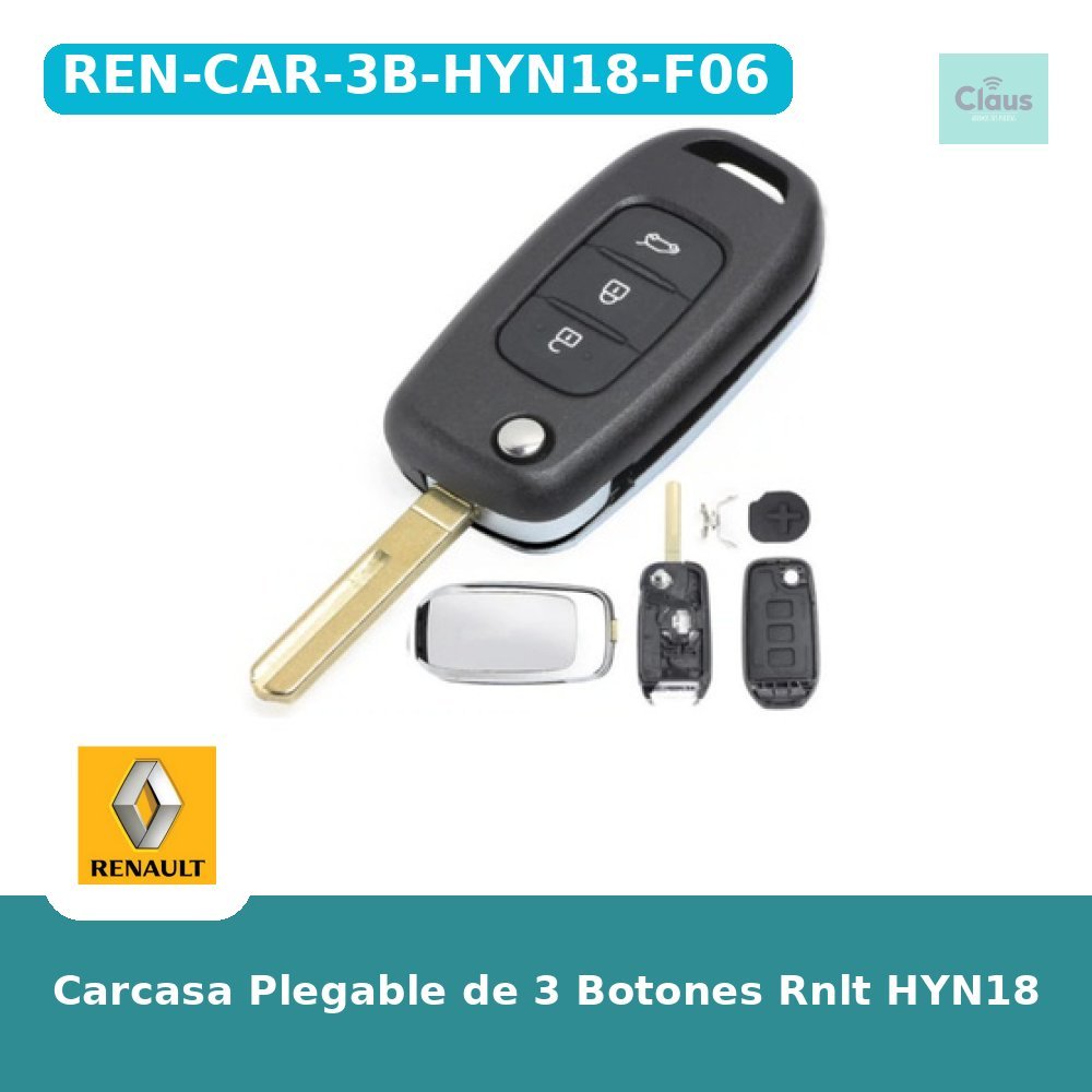 Carcasa Plegable de 3 Botones Rnlt HYN18