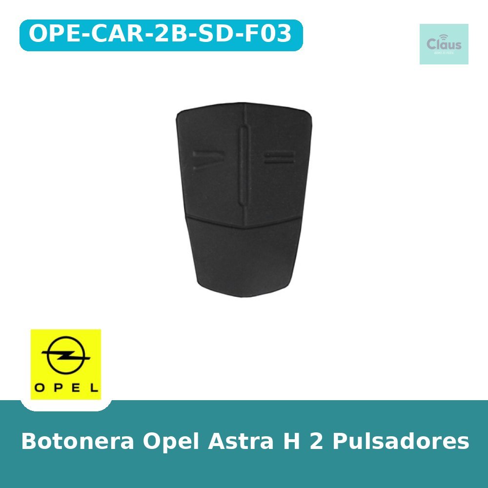 Botonera Opel Astra H 2 Pulsadores