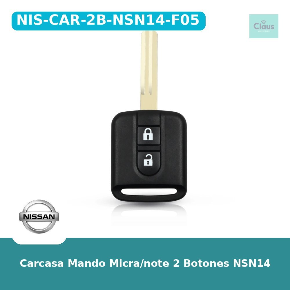 Carcasa Mando Micra/note 2 Botones NSN14