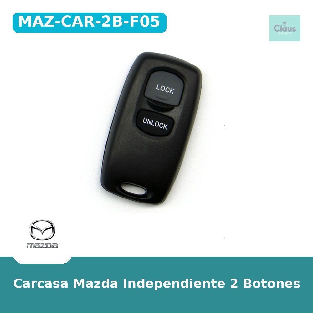 Carcasa Mazda Independiente 2 Botones