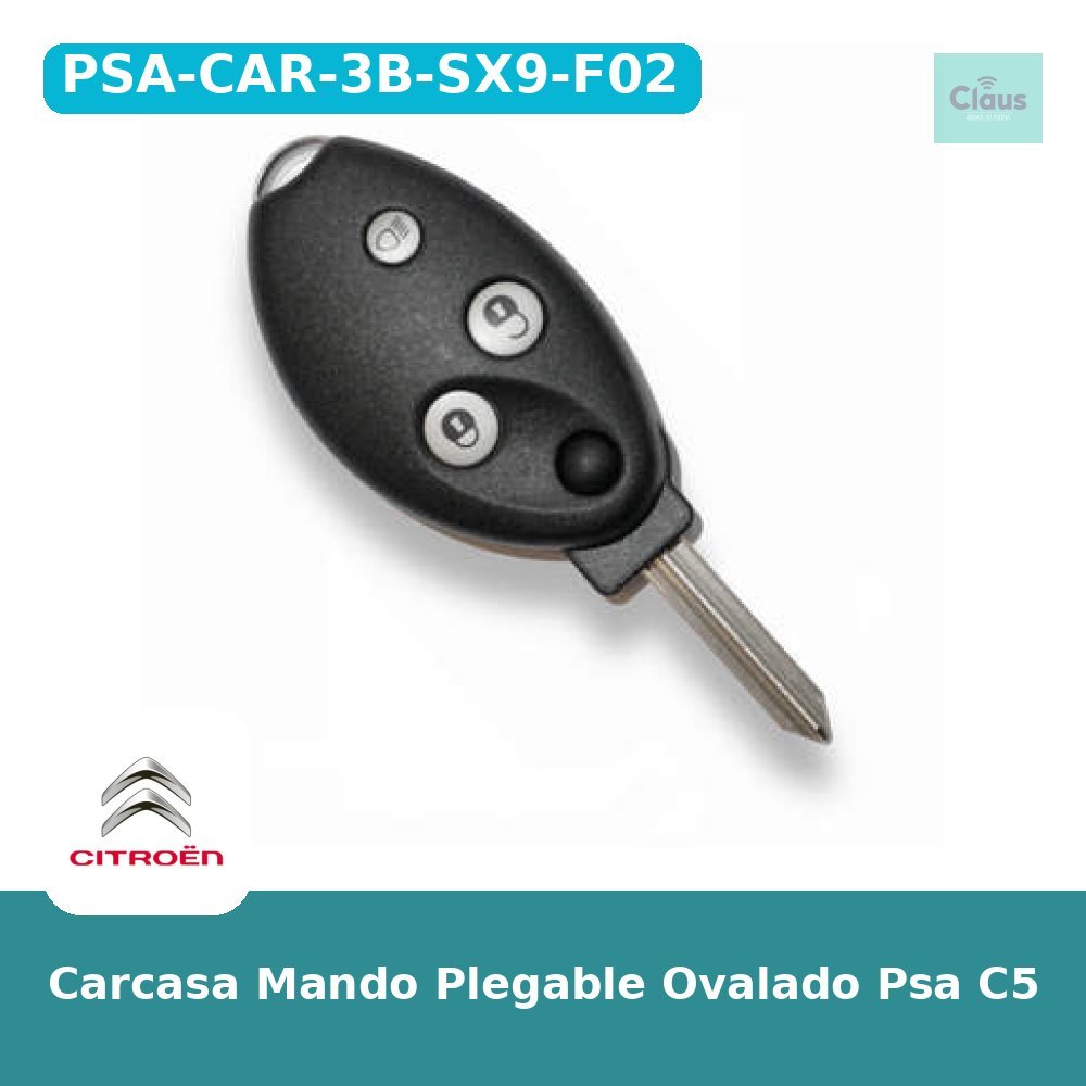 Carcasa Mando Plegable Ovalado Psa C5