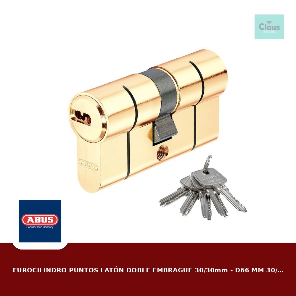 Eurocilindro Abus D66 Doble Embrague