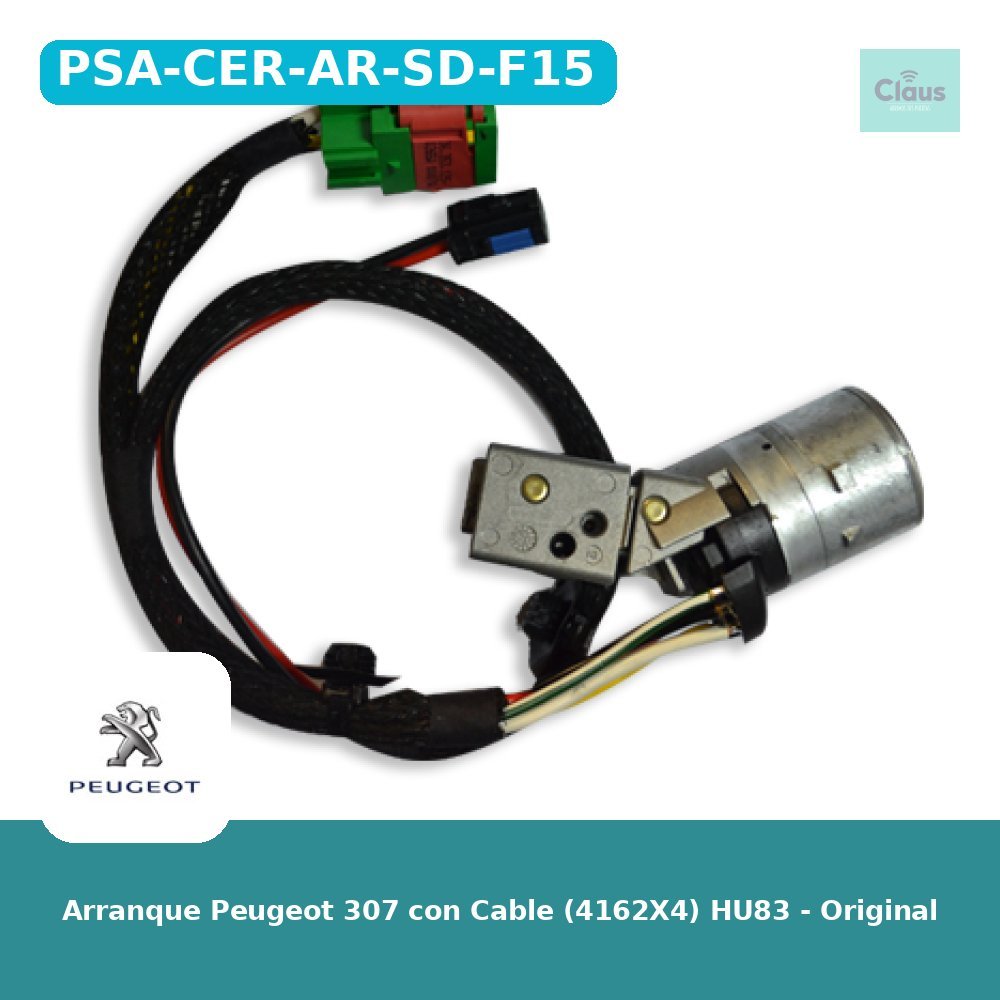 Arranque Peugeot 307 con Cable (4162X4) HU83 - Original