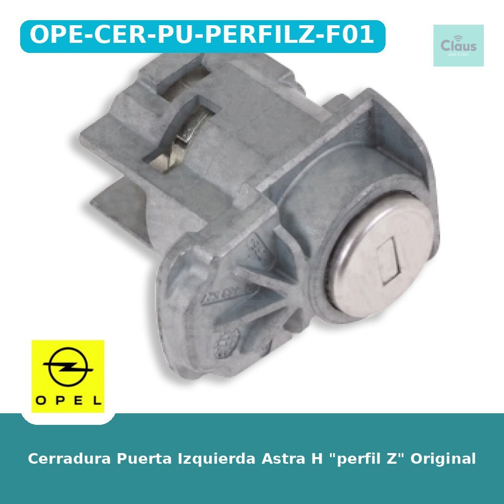 Cerradura Puerta Izquierda Astra H "perfil Z" Original