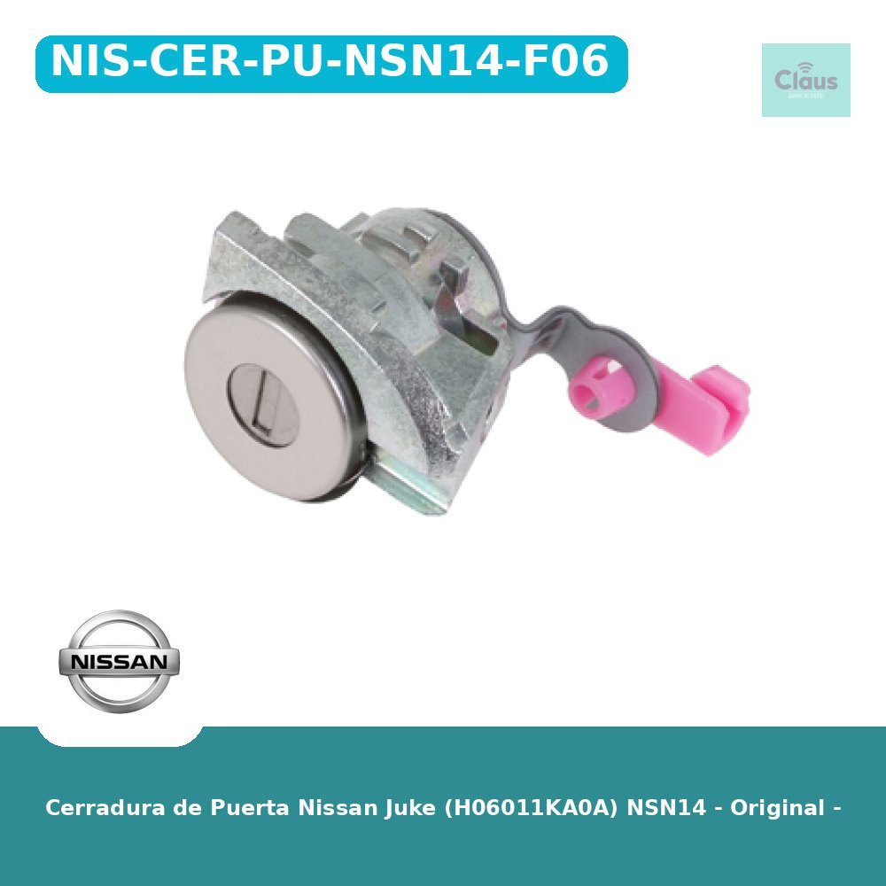 Cerradura de Puerta Nissan Juke (H06011KA0A) NSN14 - Original -