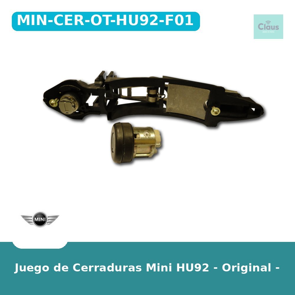Juego de Cerraduras Mini HU92 - Original -