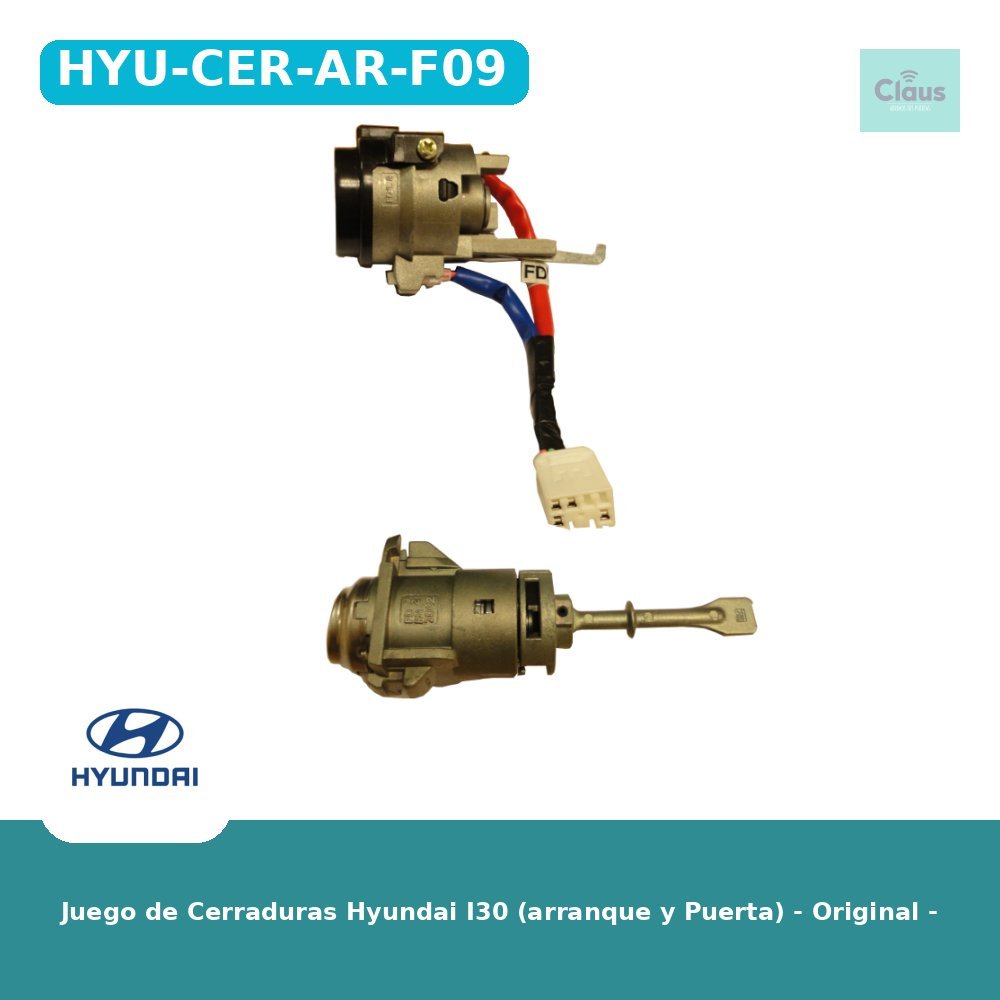 Juego de Cerraduras Hyundai I30 (arranque y Puerta) - Original -