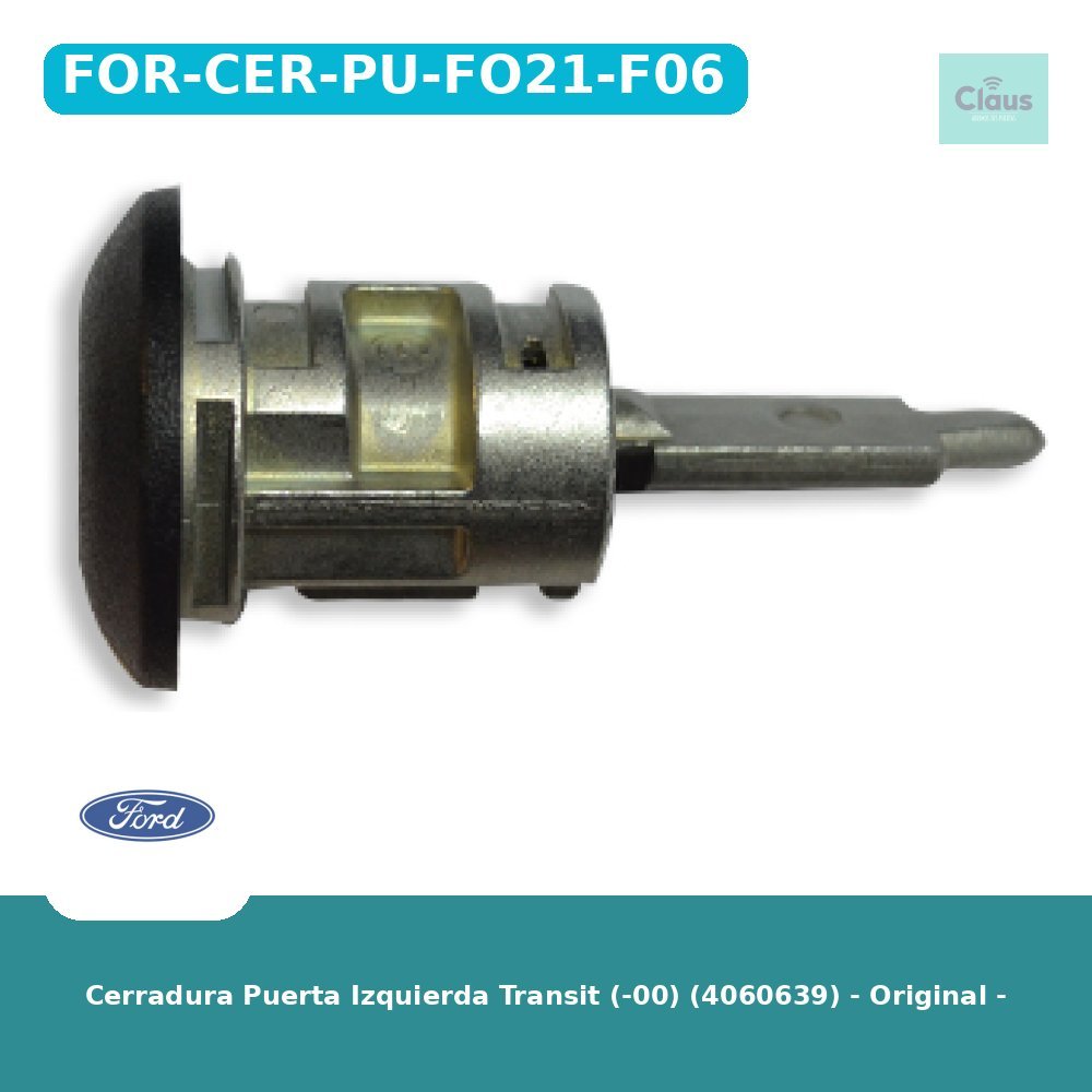 Cerradura Puerta Izquierda Transit (-00) (4060639) - Original -