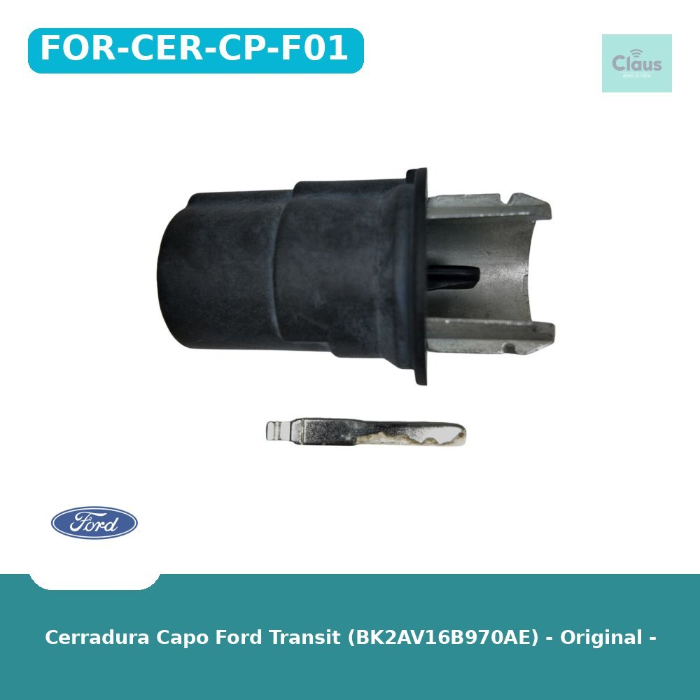 Cerradura Capo Ford Transit (BK2AV16B970AE) - Original -
