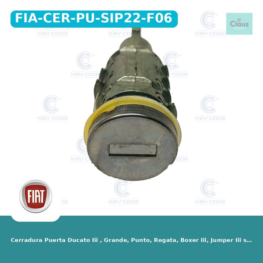 Cerradura Puerta Ducato Iii , Grande, Punto, Regata, Boxer Iii, Jumper Iii sin Espadin - Original -