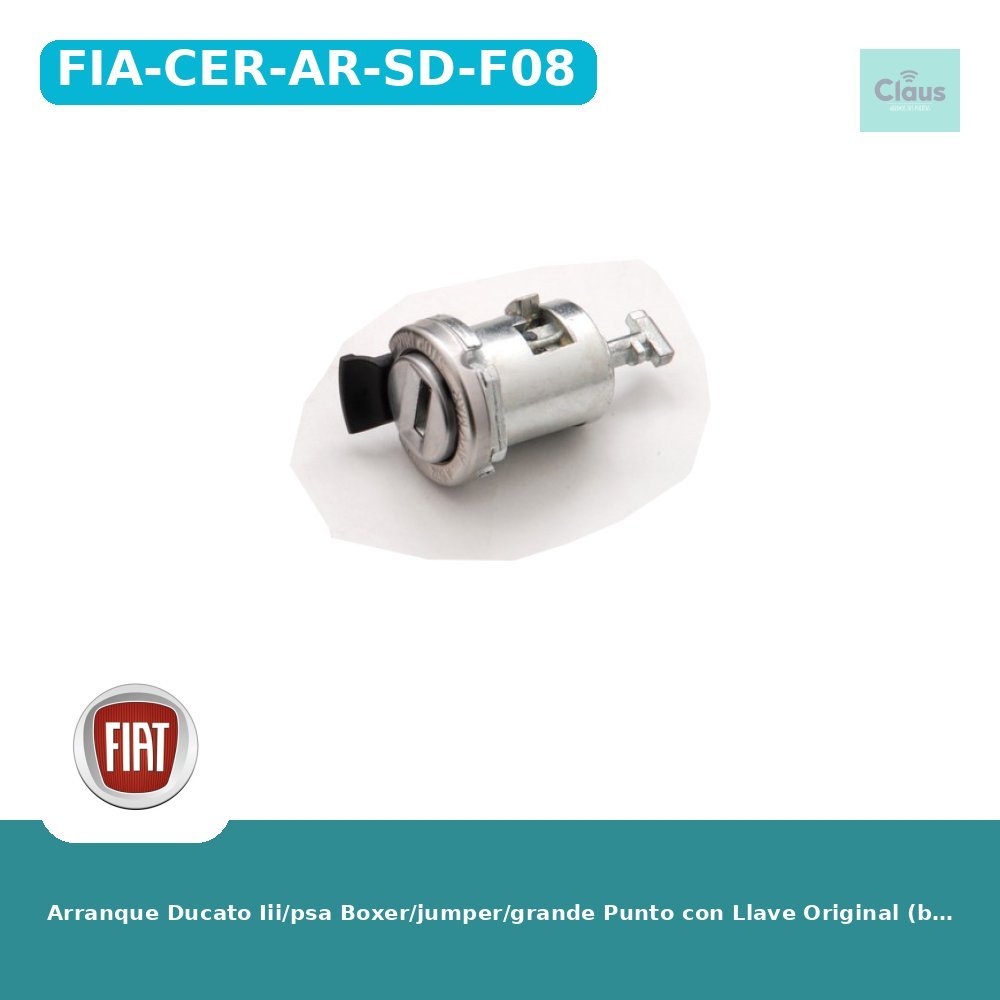 Arranque Ducato Iii/psa Boxer/jumper/grande Punto con Llave Original (bast ZFA244) con Pulsador