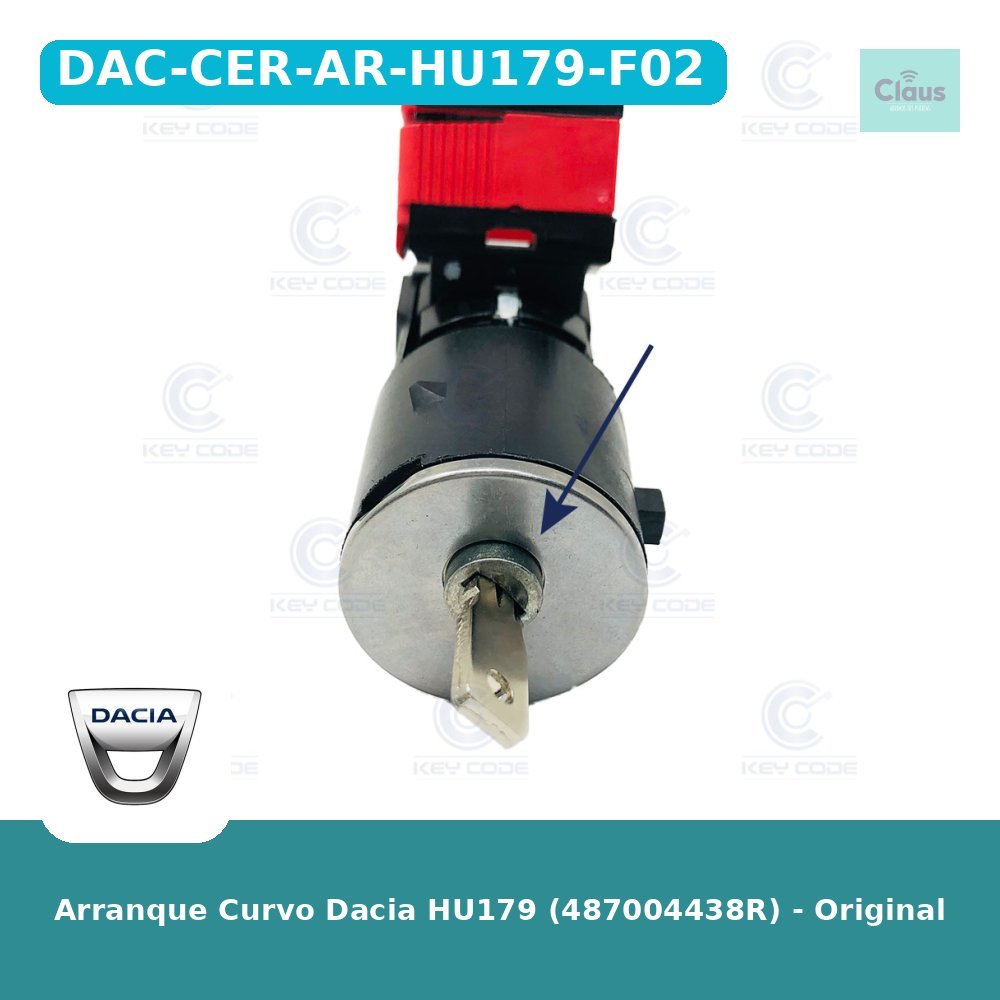 Arranque Curvo Dacia HU179 (487004438R) - Original