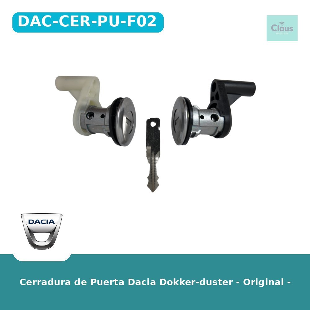 Cerradura de Puerta Dacia Dokker-duster - Original -
