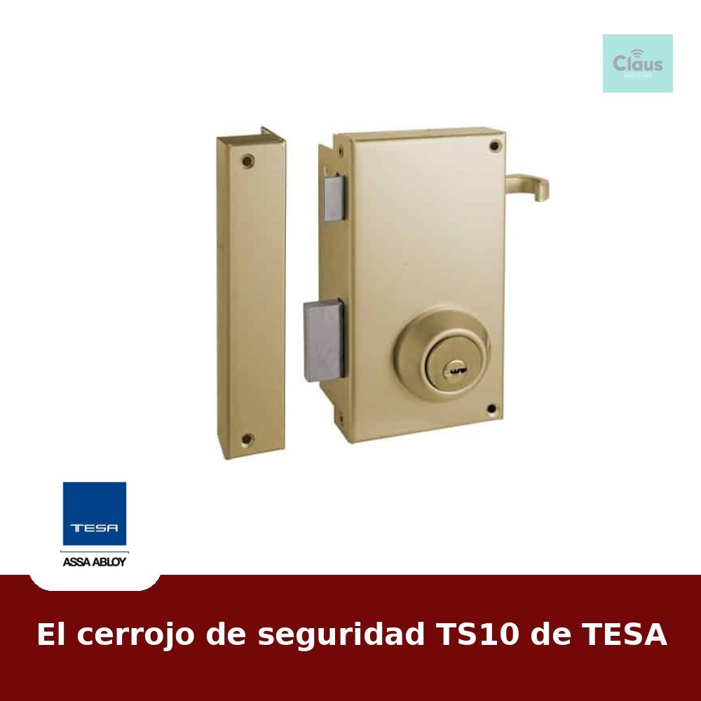 El cerrojo de seguridad TS10 de TESA - modelo F02