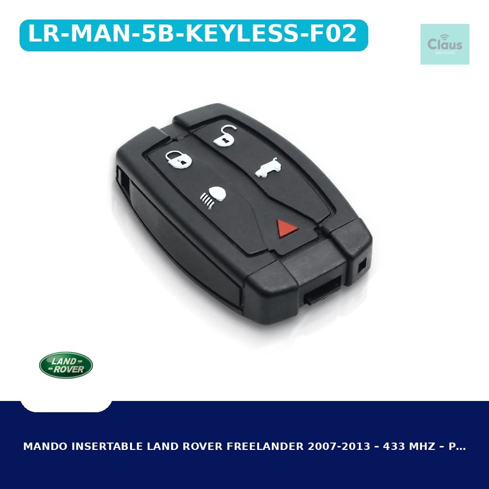 Mando Insertable Land Rover Freelander 2007-2013 – 433 MHZ – PCF7945A – HU101