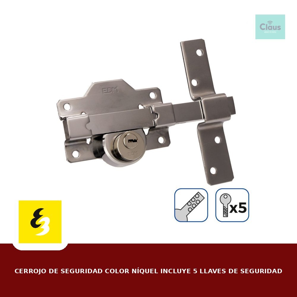 Cerrojo EDM Seguridad