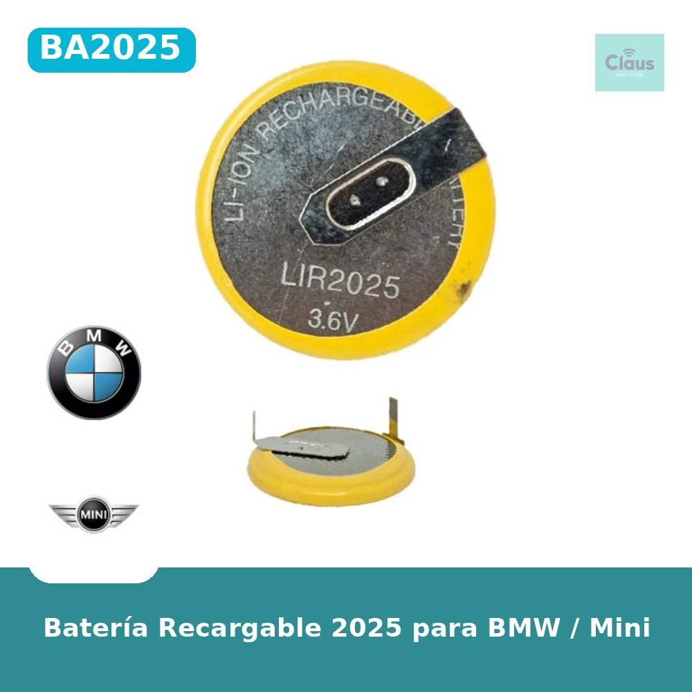 Batería Recargable 2025 para BMW / Mini