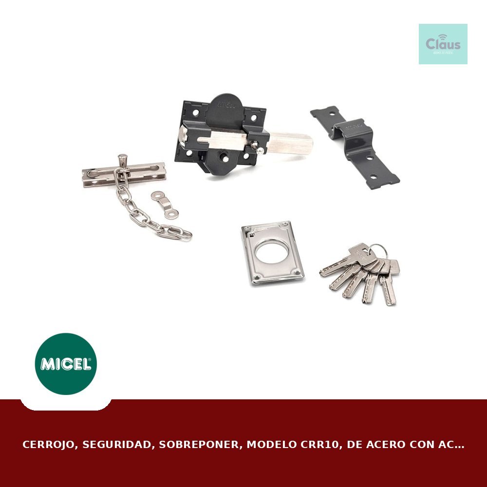 Cerrojo Micel de Seguridad CRR10