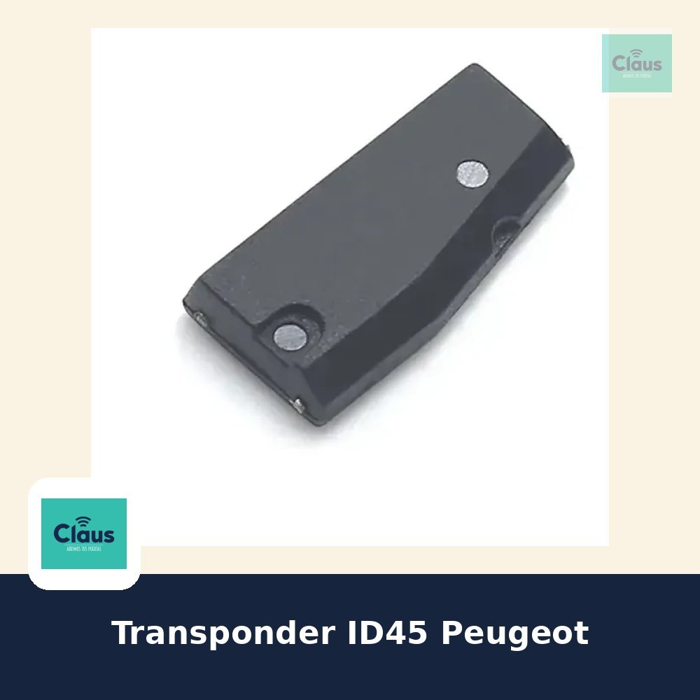 Transponder ID45 Peugeot