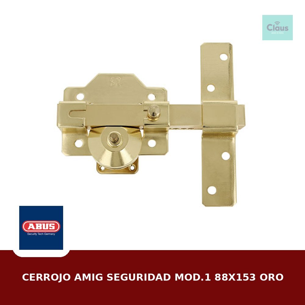 Cerrojo Amig Seguridad MOD.1 88X153 ORO