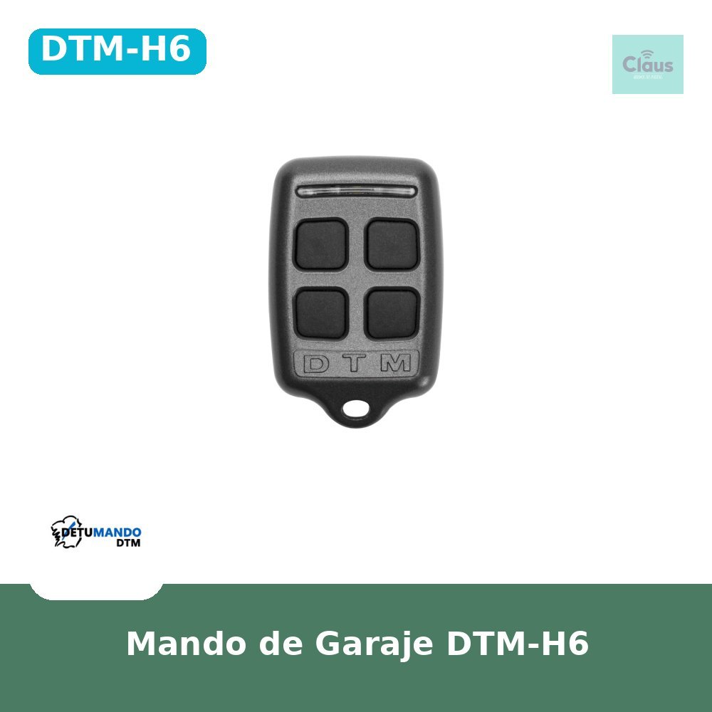 Mando de Garaje DTM-H6