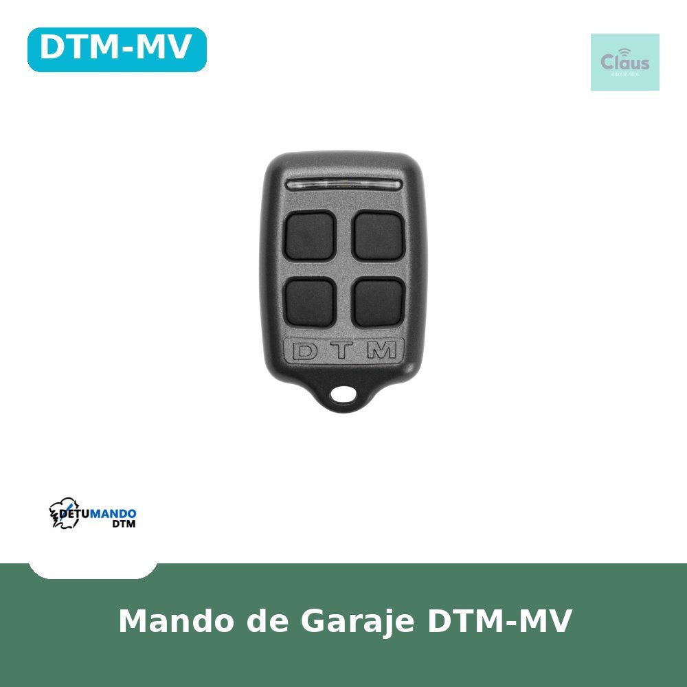 Mando de Garaje DTM-MV