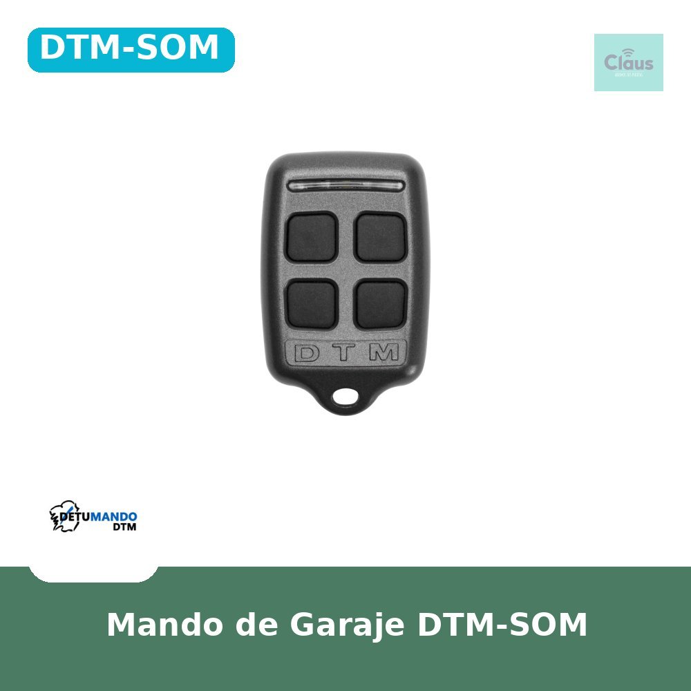 Mando de Garaje DTM-SOM
