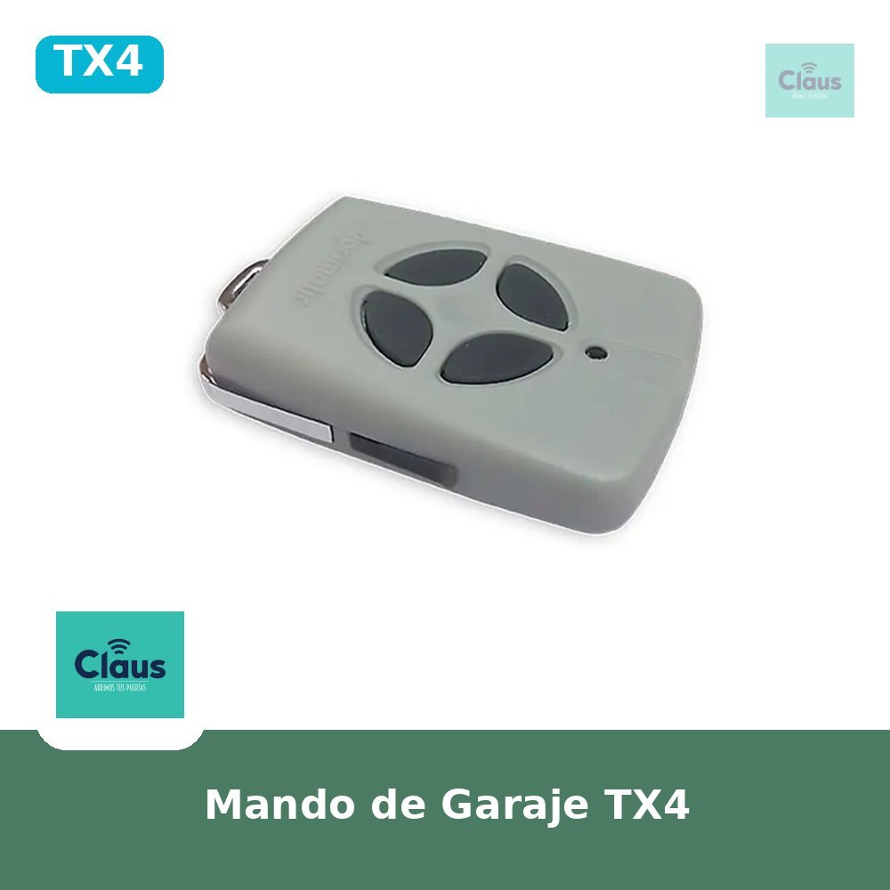 Mando de Garaje TX4